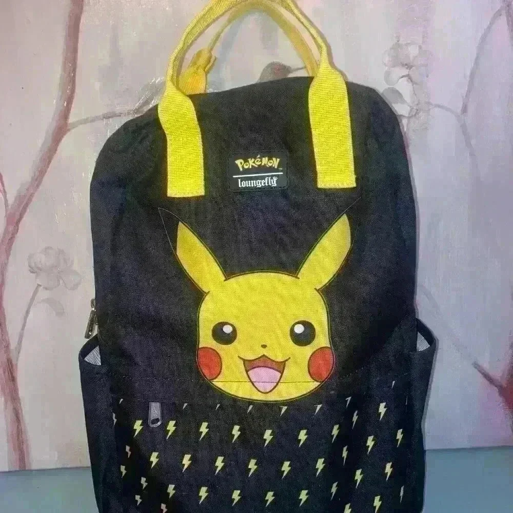 Loungefly x Pokemon Pikachu Extremely Rare Black Backpack Laptop Storage